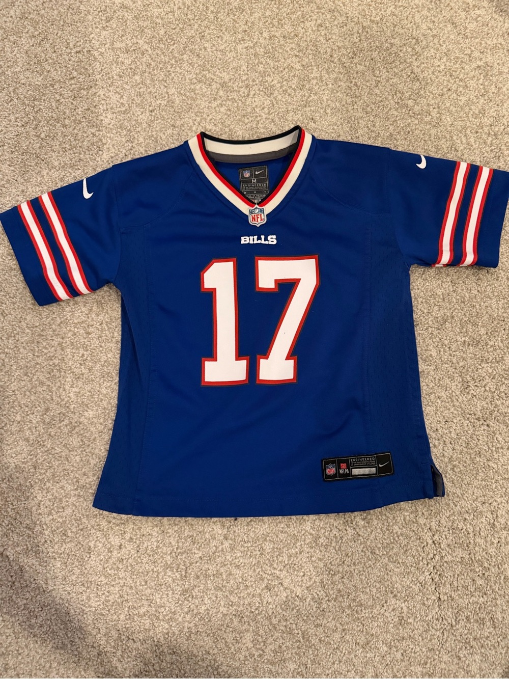 Nike Kids Buffalo Bills Blue #17 Allen Jersey